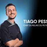 Tiago Pessoa, chef au relais du Petit Bourg à Ardon